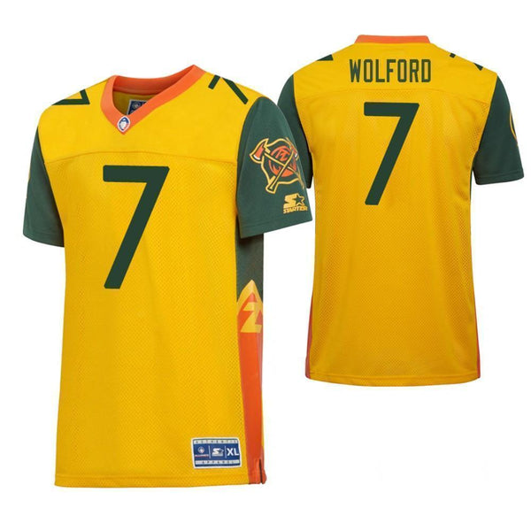 John Wolford Arizona Hotshots Game Jersey NakeeStore