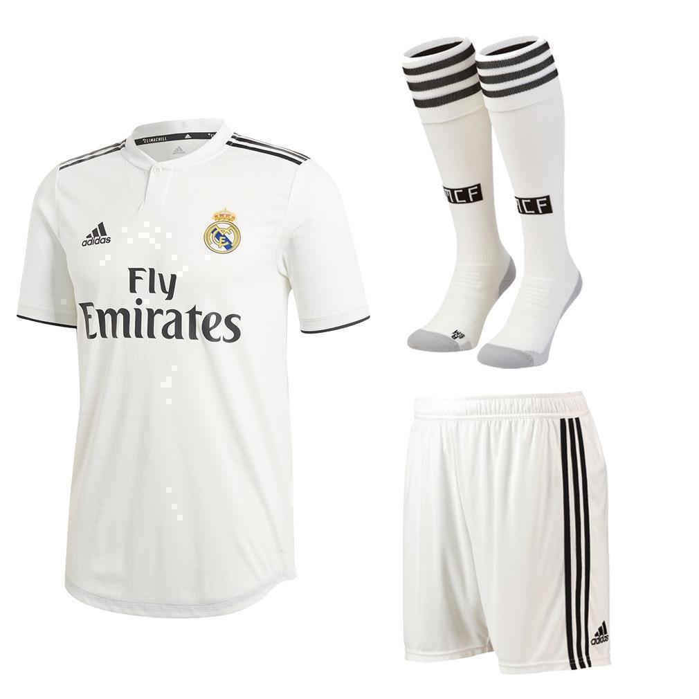 Real Madrid Home Football Kit 2018/19