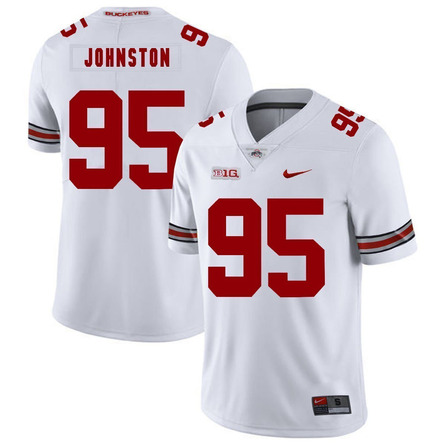 Cameron Johnston Ohio State Buckeyes Football Jersey - White