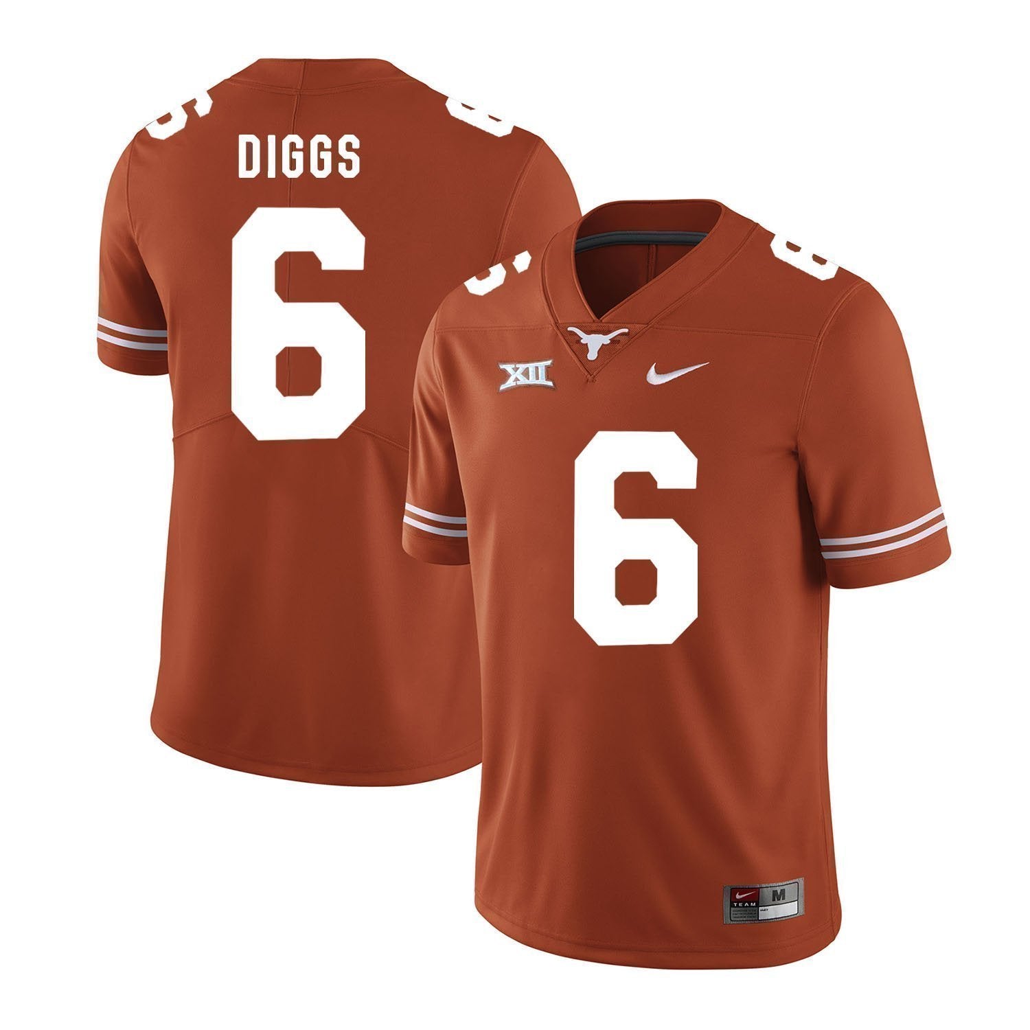 Quandre Diggs Texas Longhorns Football Jersey - Orange