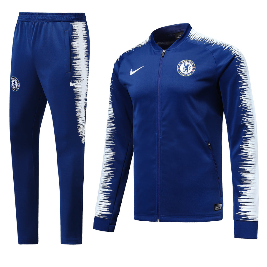 Chelsea Light Blue Tracksuit Training Jackets and Pants 2018/19