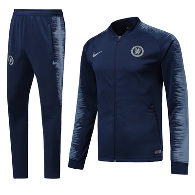 Chelsea Navy Tracksuit Training Jackets and Pants 2018/19