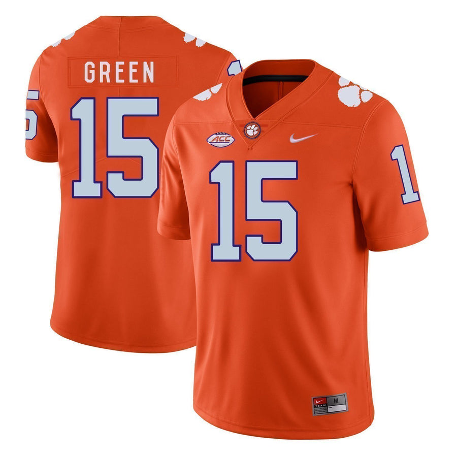 T.J. Green Clemson Tigers Football Jersey Orange
