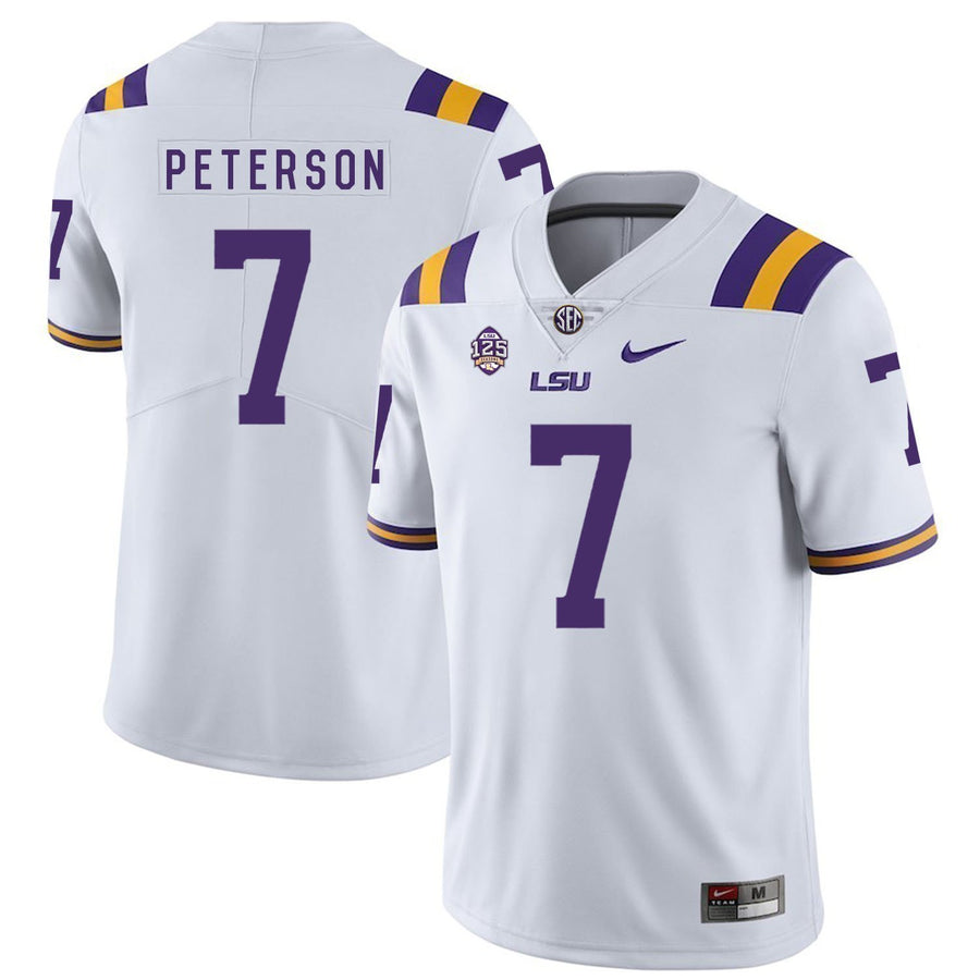 Patrick Peterson LSU Tigers Football Jersey - White