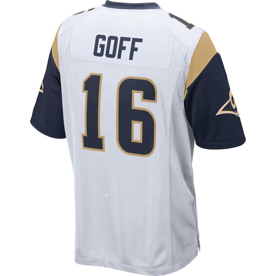 Jared Goff Los Angeles Rams Game Player Jersey