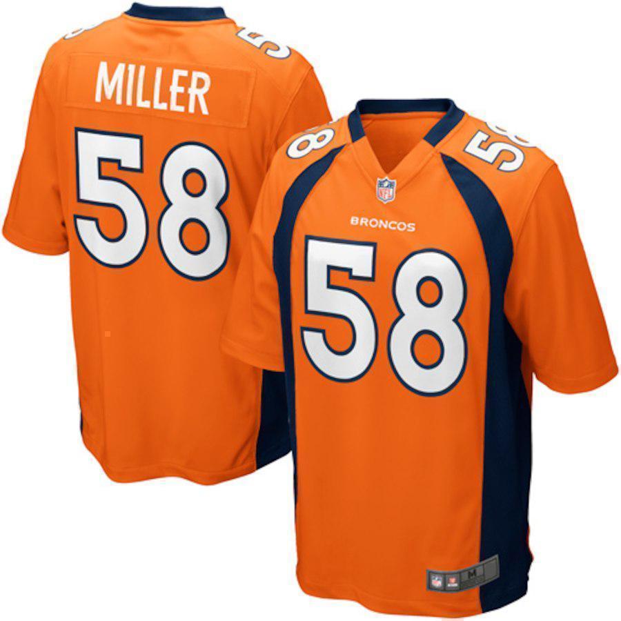 Von Miller Denver Broncos Game Jersey