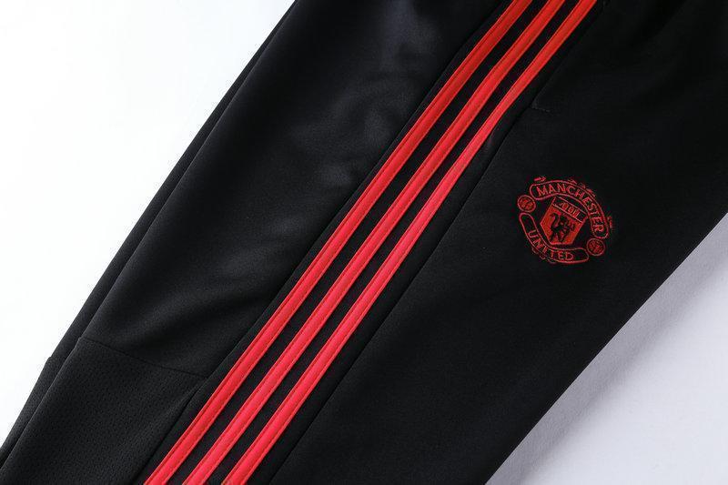 Manchester United Black Tracksuit Training Jackets and Pants 2018/19