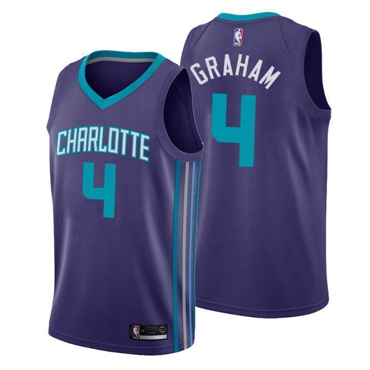Devonte Graham Charlotte Hornets Jordan Brand Swingman Jersey - Icon Edition