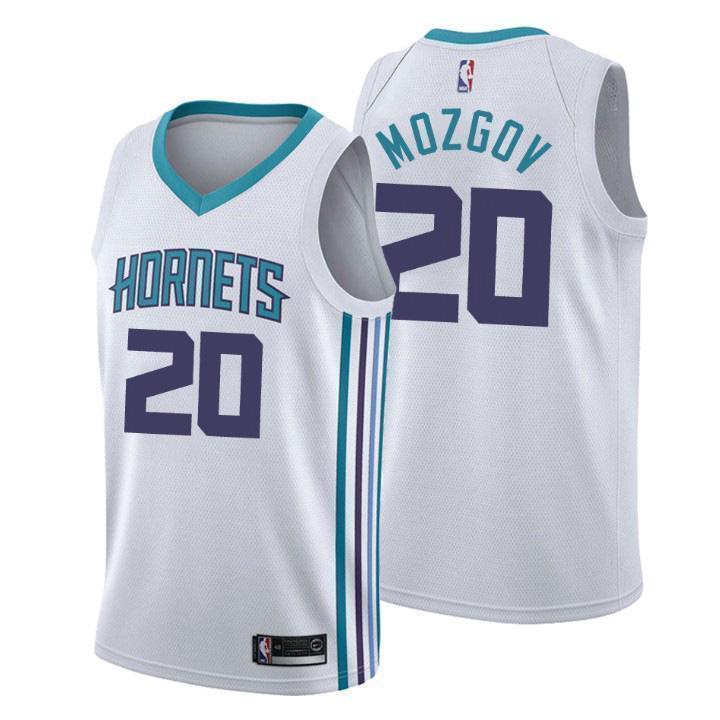 Timofey Mozgov Charlotte Hornets Jordan Brand Swingman Jersey - Icon Edition