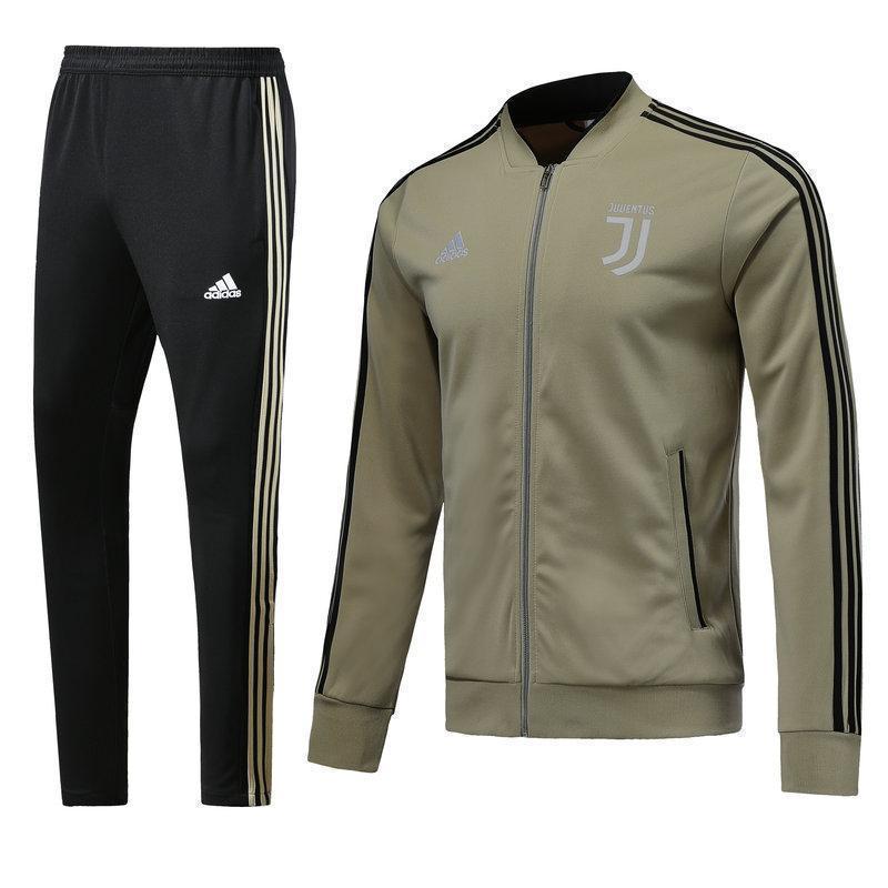 Juventus Beige Tracksuit Training Jackets and Pants 2018/19