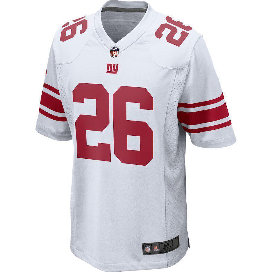 Saquon Barkley New York Giants 2018 NFL Draft First Round Pick Game Jersey