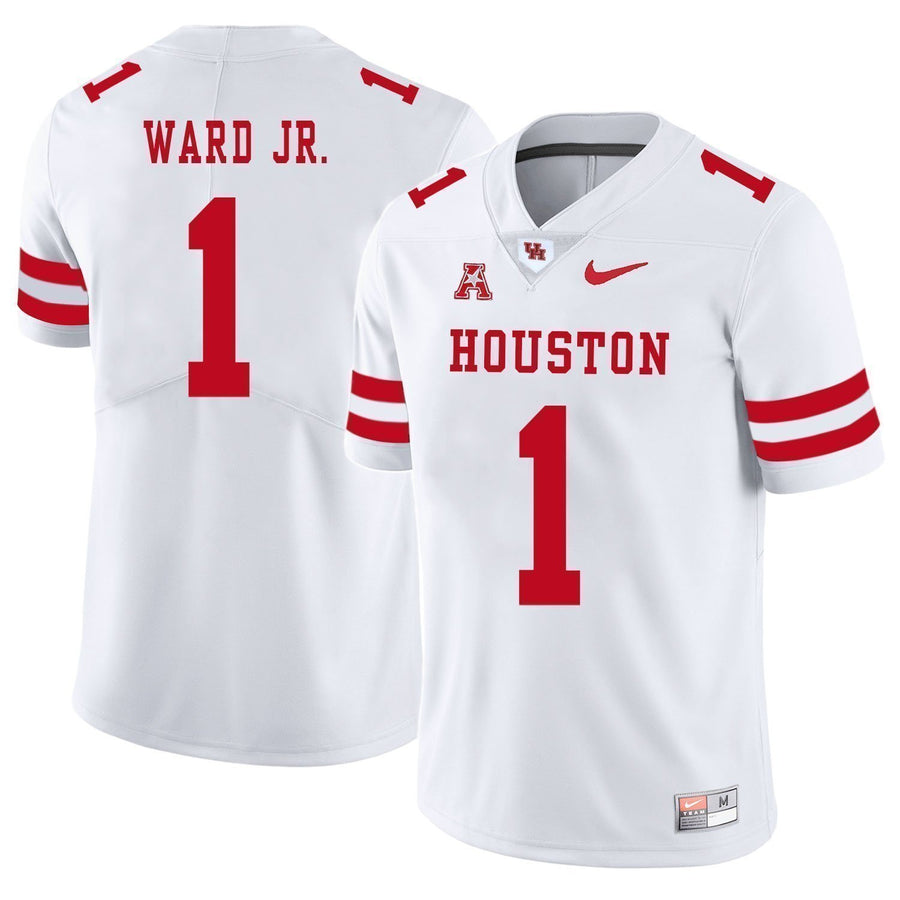Greg Ward Jr Houston Cougars Football Jersey - White
