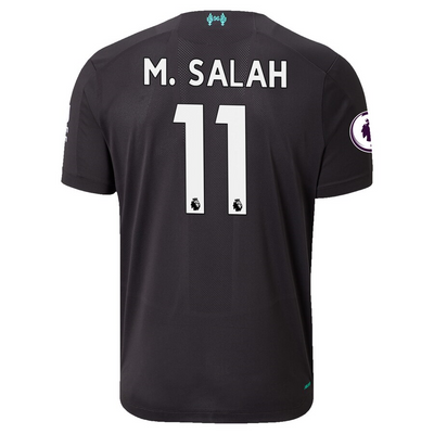 Mohamed Salah Liverpool 2019/20 Third Authentic Player Jersey - Black
