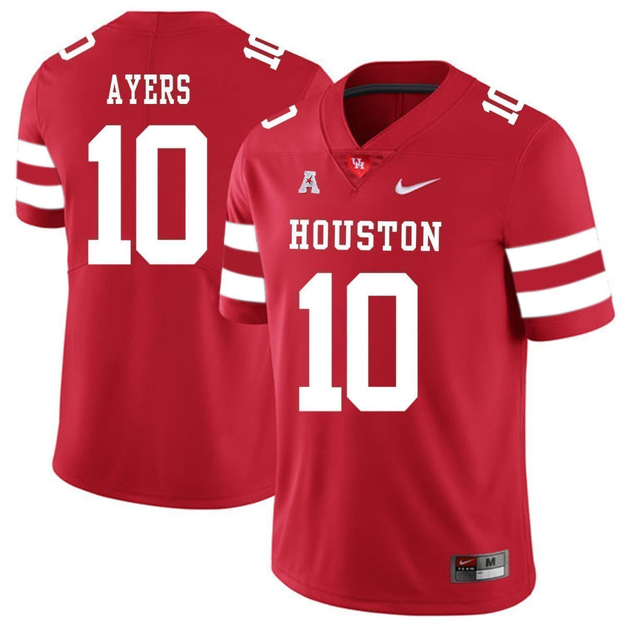 Demarcus Ayers Houston Cougars Football Jersey - Red