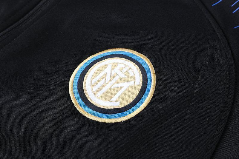 Inter Milan Black Tracksuit Training Jackets and Pants 2018/19