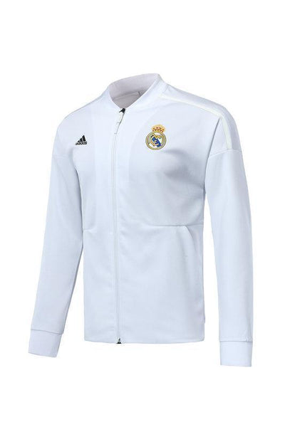Real Madrid White Tracksuit Training Jackets and Pants 2018/19