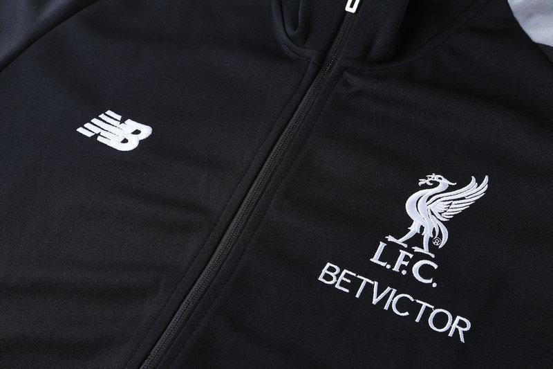 Liverpool Black Tracksuit Training Jackets and Pants 2018/19