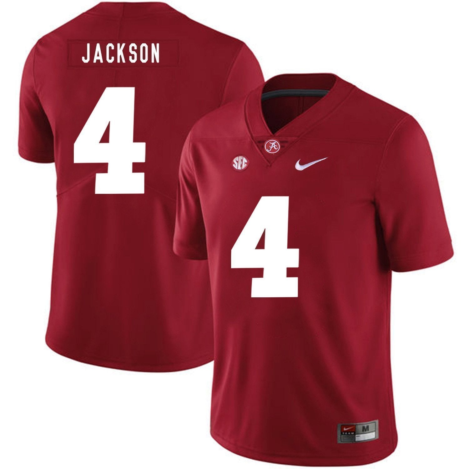 Eddie Jackson Alabama Crimson Tide Football Jersey-Red