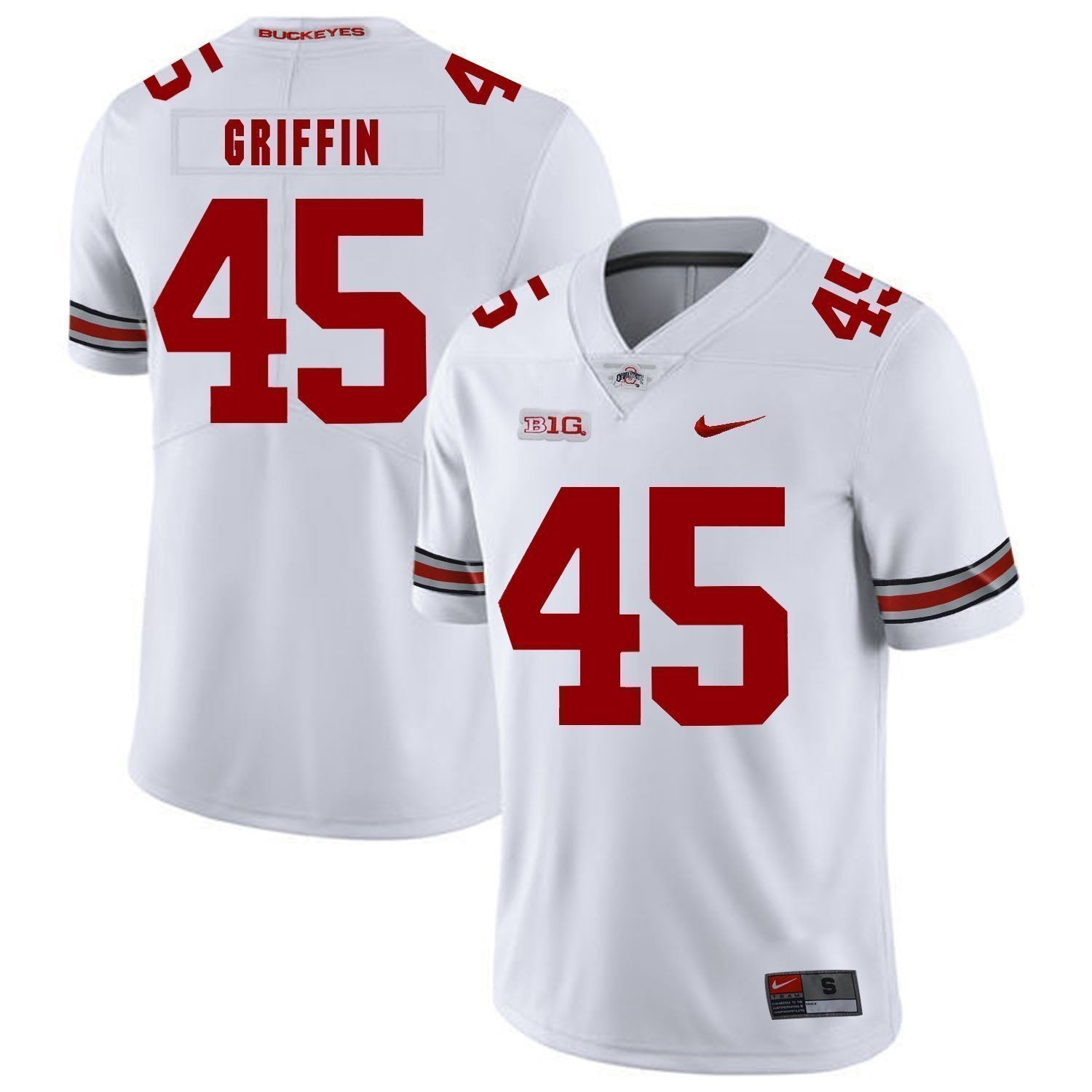 Archie Griffin Ohio State Buckeyes Football Jersey - White