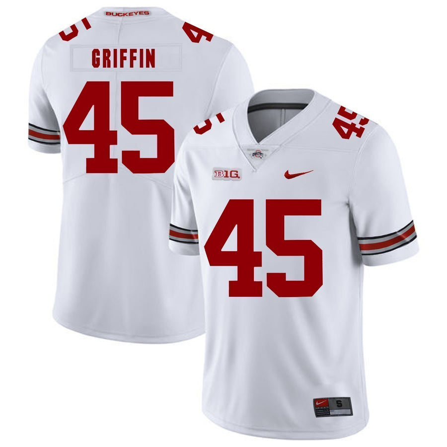 Archie Griffin Ohio State Buckeyes Football Jersey - White