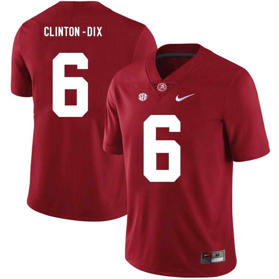 Ha Ha Clinton-Dix Alabama Crimson Tide Football Jersey-Red