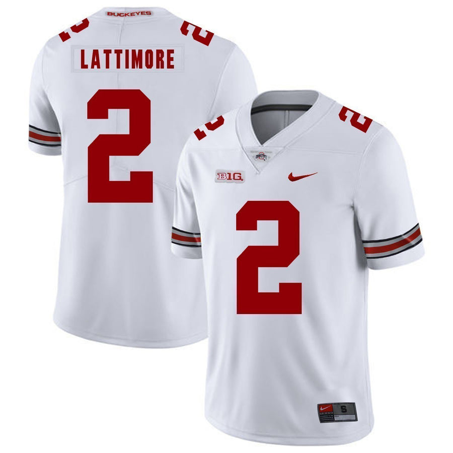 Marshon Lattimore Ohio State Buckeyes Football Jersey - White