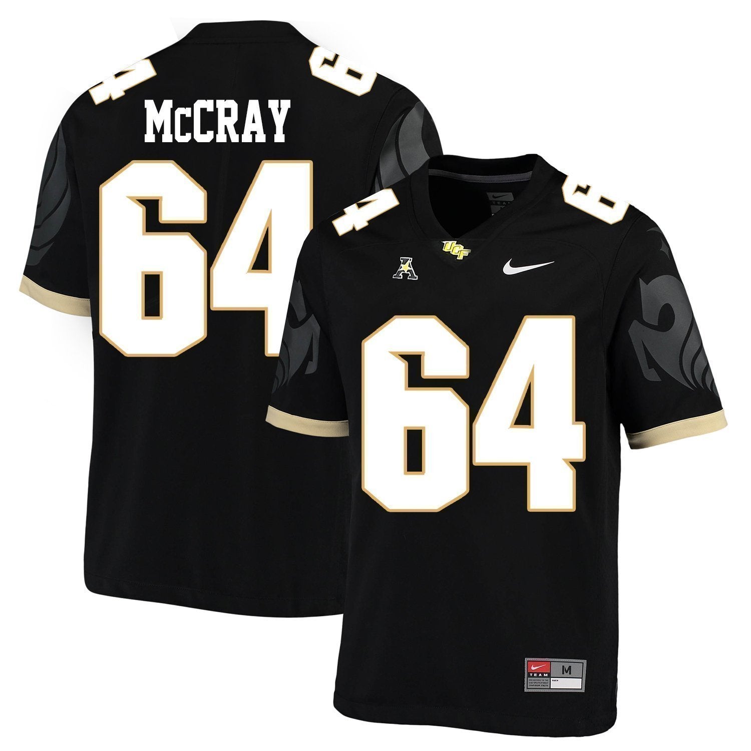 Justin McCray UCF Knights Football Jersey Black