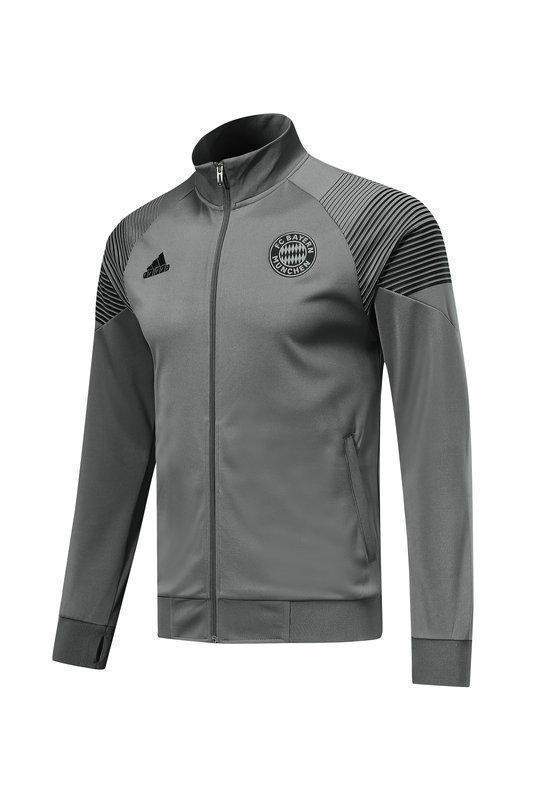 Bayern Munich Grey Tracksuit Training Jackets and Pants 2018/19