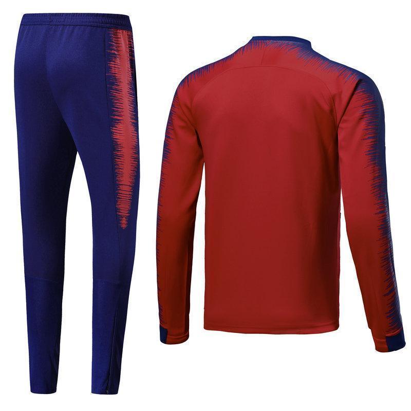 Atletico Madrid Red Tracksuit Training Jackets and Pants 2018/19