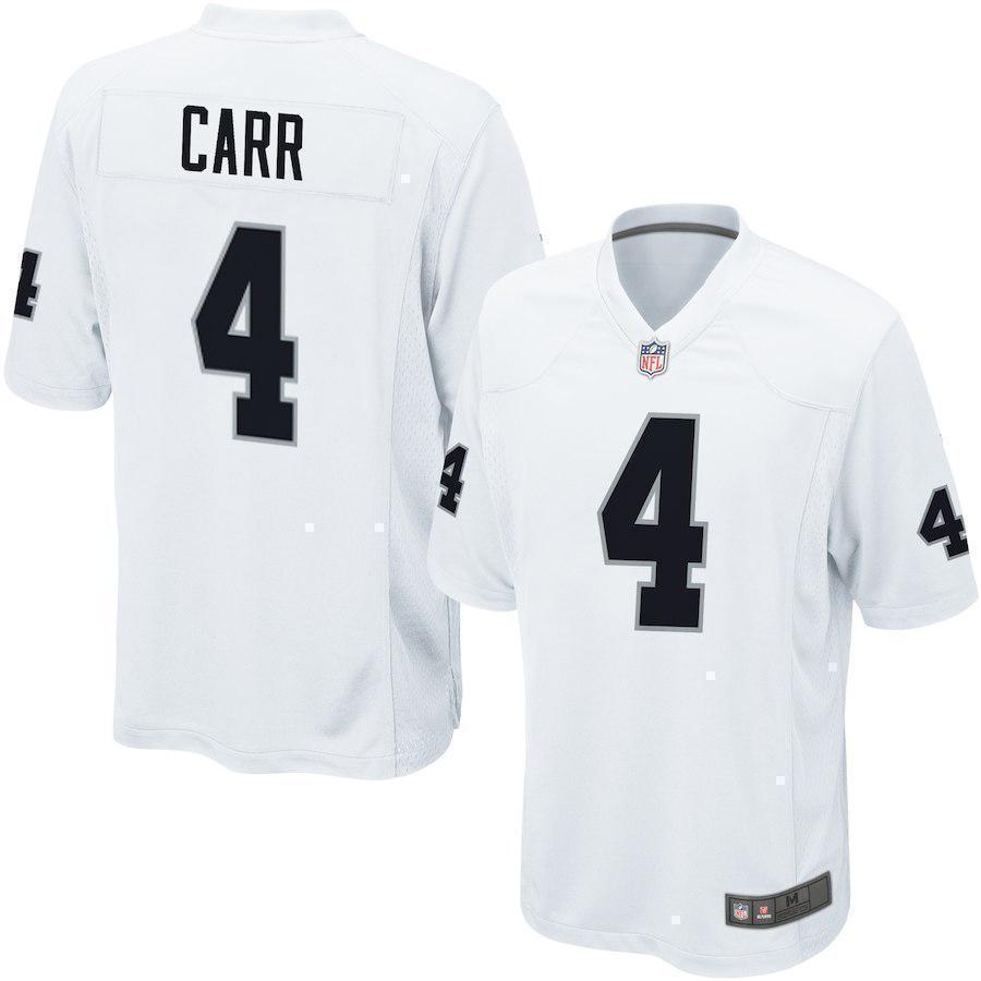 Derek Carr Oakland Raiders Game Jersey