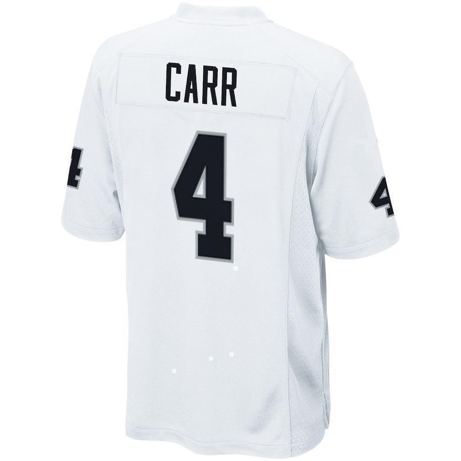 Derek Carr Oakland Raiders Game Jersey
