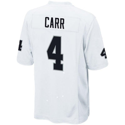 Derek Carr Oakland Raiders Game Jersey