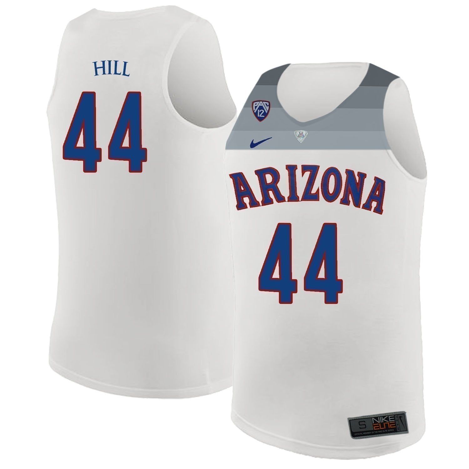 Solomon Hill Arizona Wildcats Basketball Jersey-White
