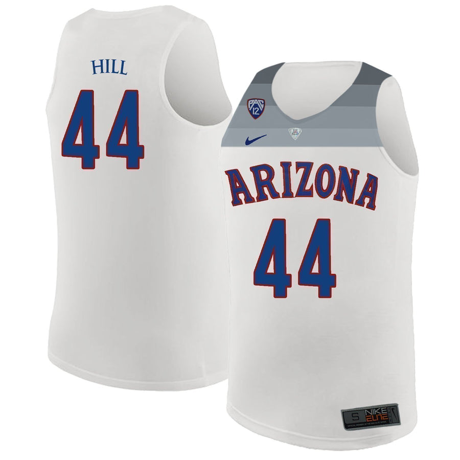 Solomon Hill Arizona Wildcats Basketball Jersey-White