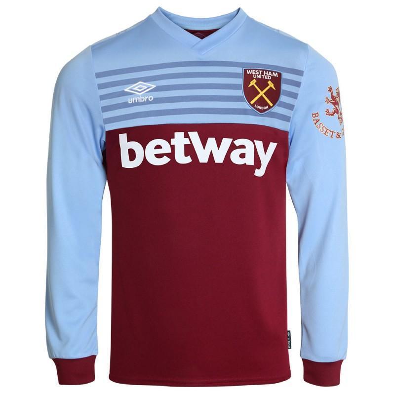 West Ham United 2019/20 ADULT L/S HOME SHIRT