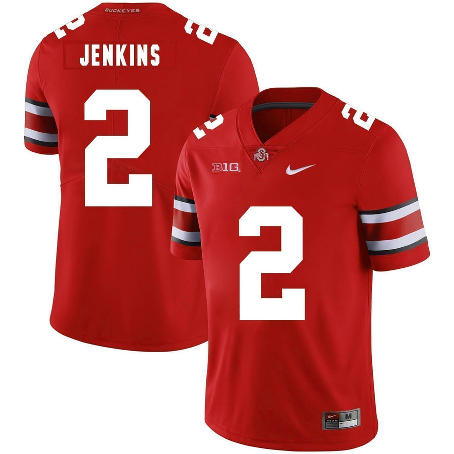 Malcolm Jenkins Ohio State Buckeyes Football Jersey - Red