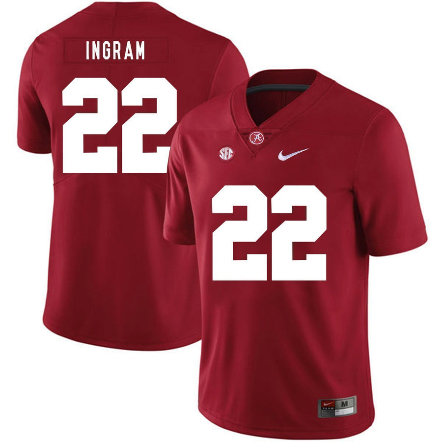 Mark Ingram Alabama Crimson Tide Football Jersey-Red