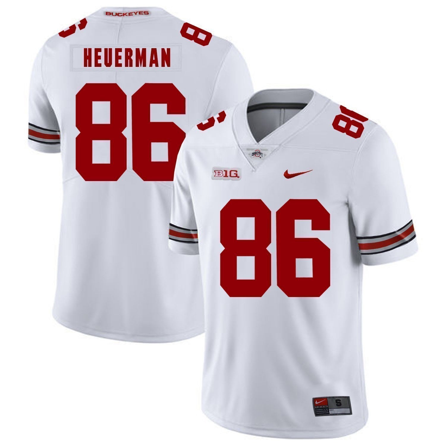 Jeff Heuerman Ohio State Buckeyes Football Jersey - White