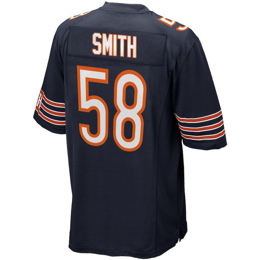 Roquan Smith Chicago Bears 2018 NFL Draft First Round Pick Game Jersey