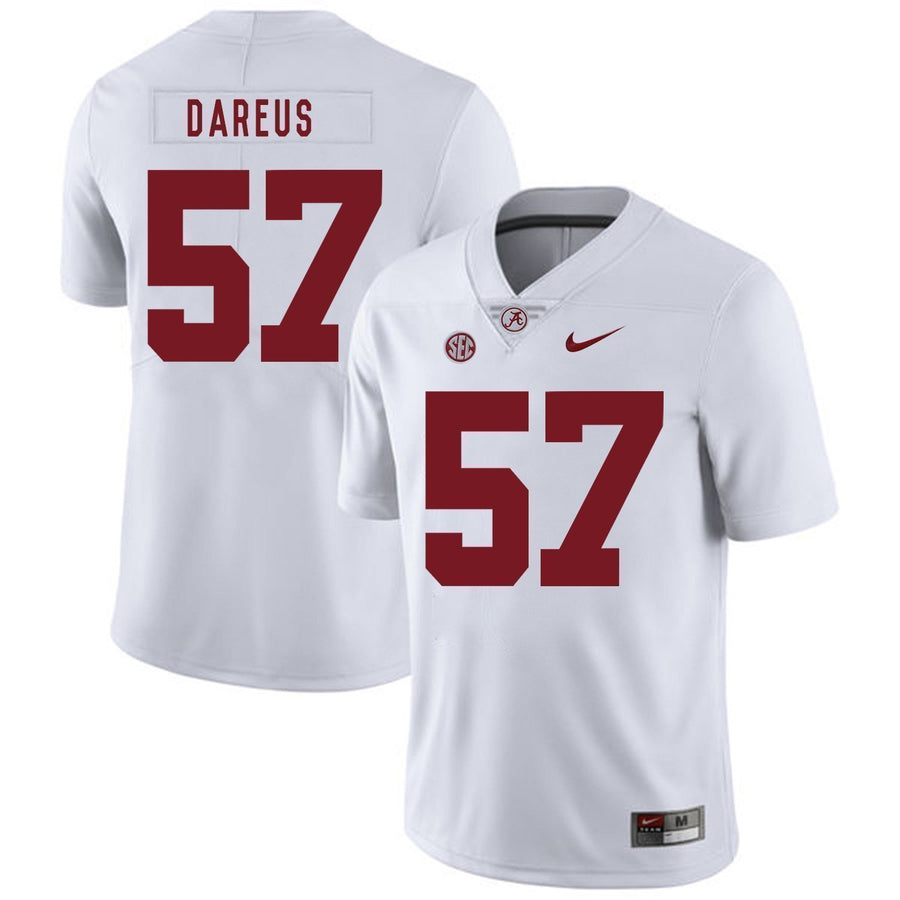 Marcell Dareus Alabama Crimson Tide Football Jersey-White