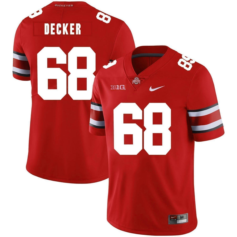 Taylor Decker Ohio State Buckeyes Football Jersey - Red