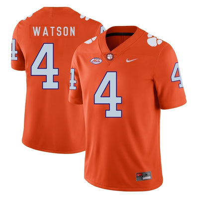 Deshaun Watson Clemson Tigers Football Jersey Orange