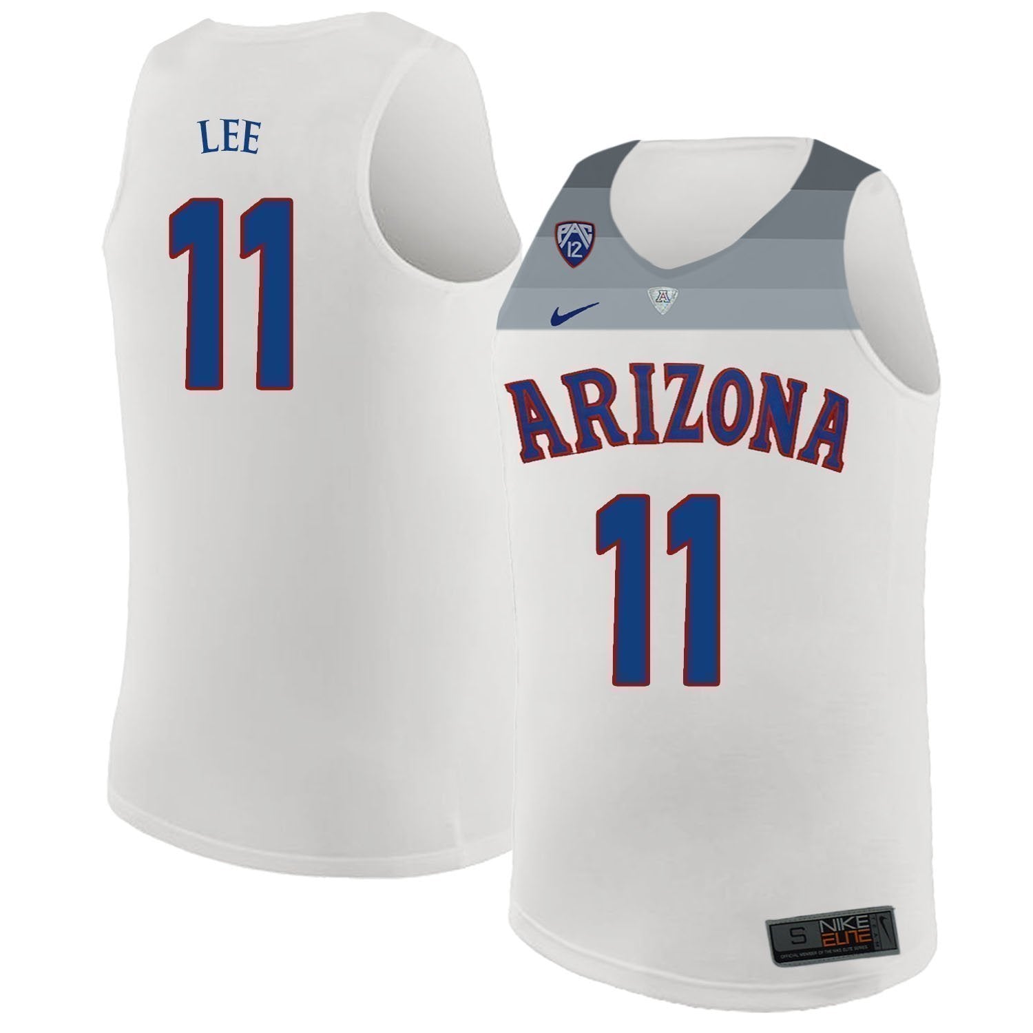 Ira Lee Arizona Wildcats Basketball Jersey-White
