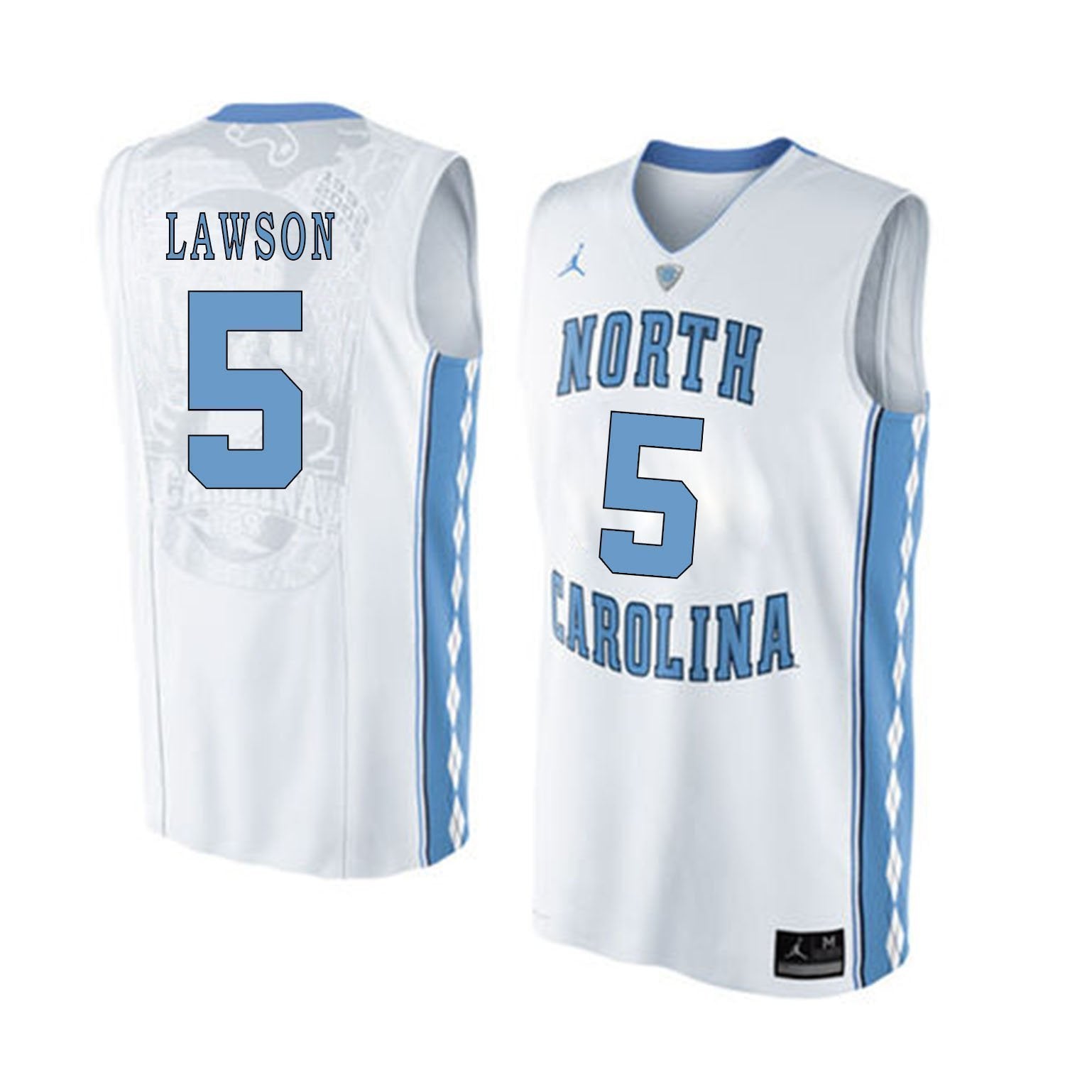 Ty Lawson North Carolina Basketball Jersey-White