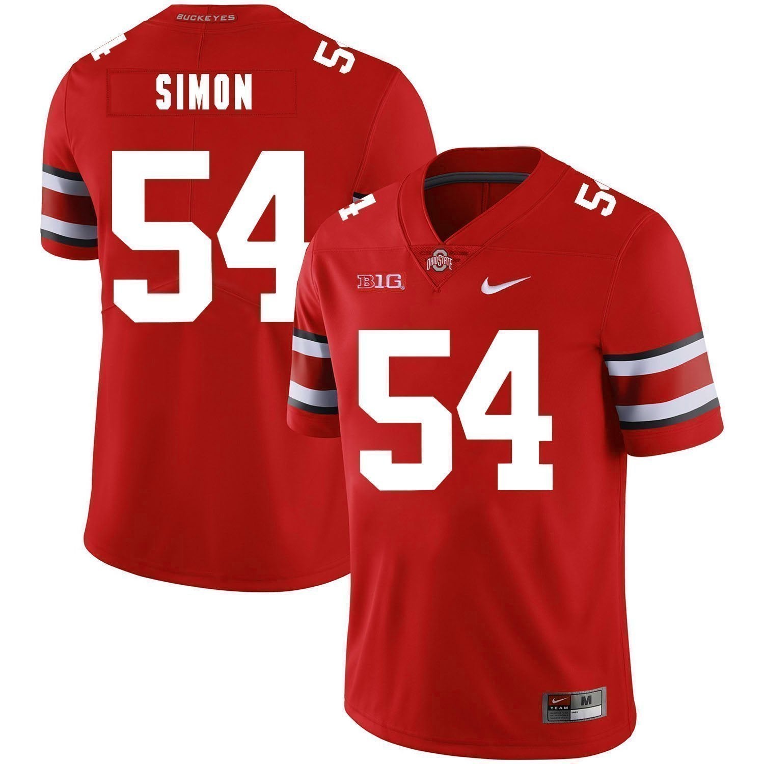 John Simon Ohio State Buckeyes Football Jersey - Red