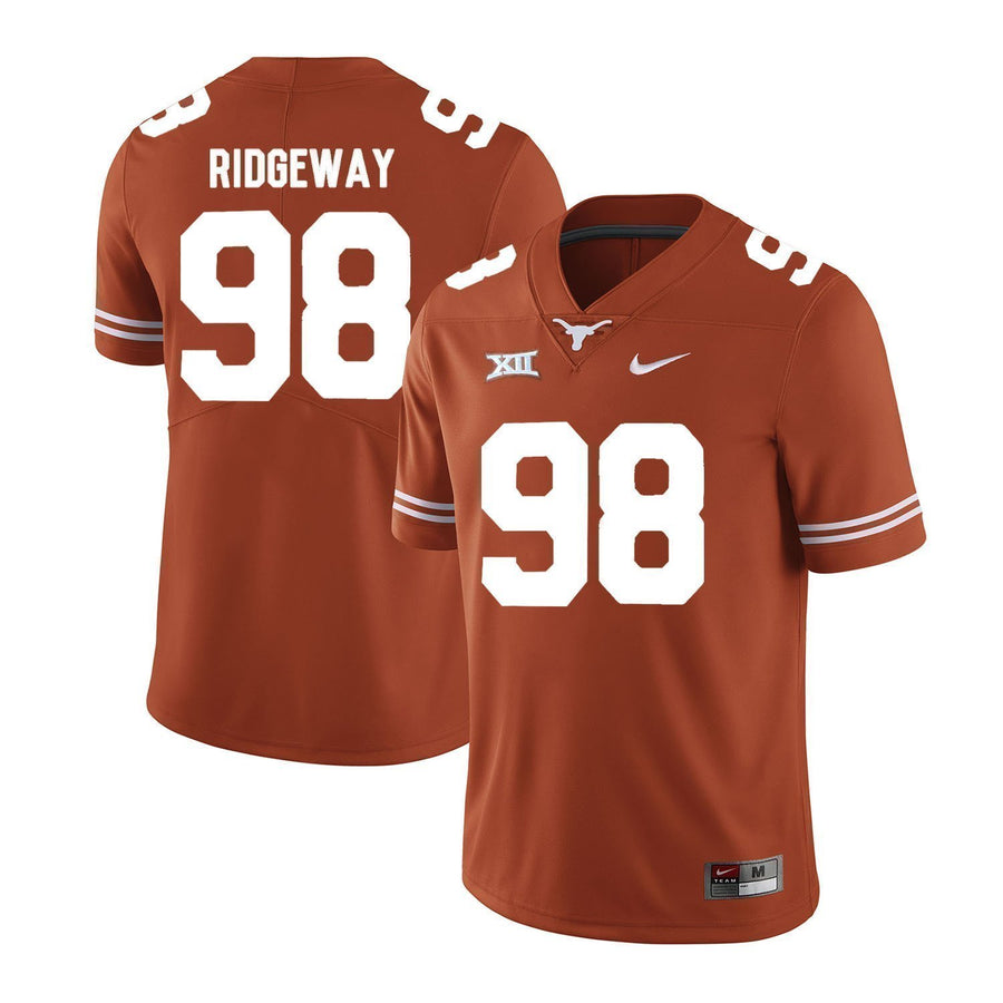 Hassan Ridgeway Texas Longhorns Football Jersey - Orange
