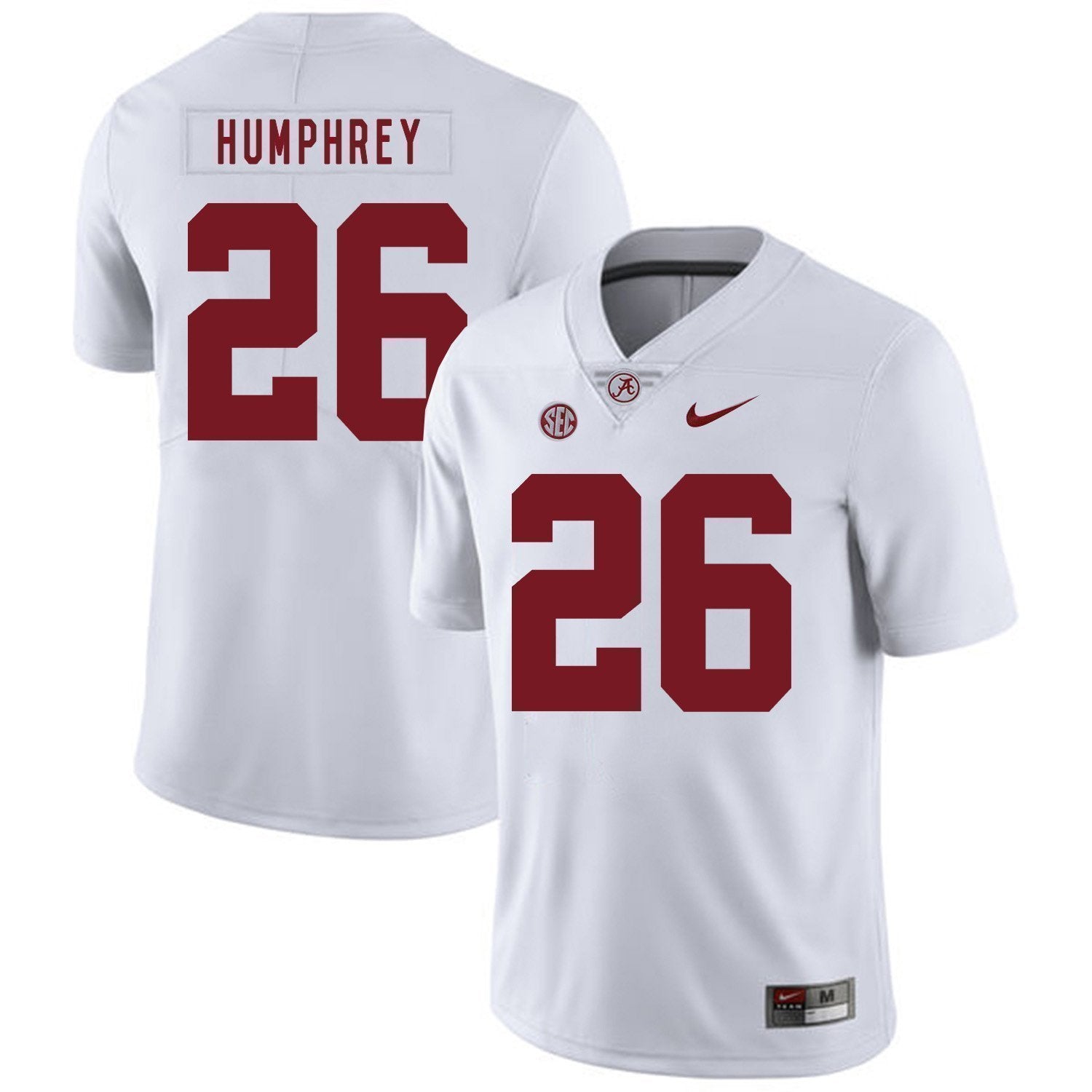 Marlon Humphrey Alabama Crimson Tide Football Jersey-White