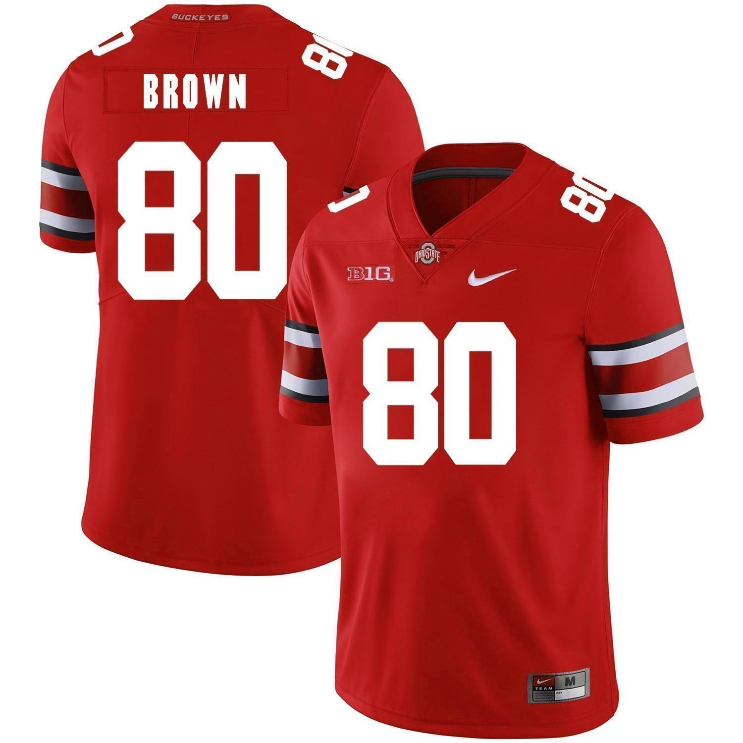 Noah Brown Ohio State Buckeyes Football Jersey - Red