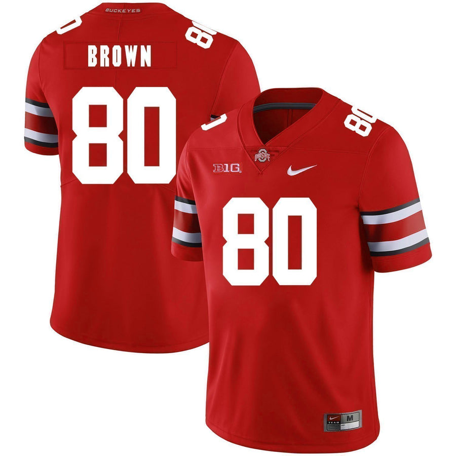 Noah Brown Ohio State Buckeyes Football Jersey - Red