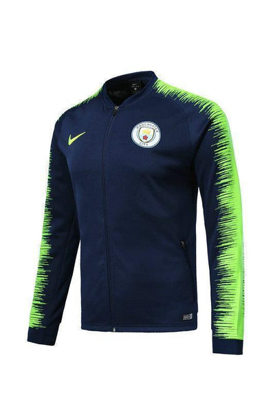 Manchester City Navy Tracksuit Training Jackets and Pants 2018/19